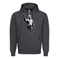 Smoke techno viking Zipper Hoodie - lanVoArt