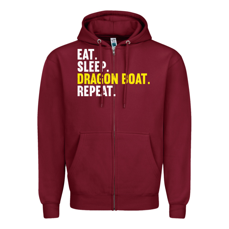 Dragon Boat-kdkal Zipper Hoodie by lanVoArt | Teevron