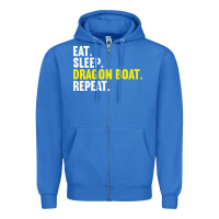 True Royal Dragon Boat-Kdkal Zipper Hoodie - lanVoArt