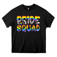 Black Western LGBTQ+ Pride Squad Heavy Core Tee - BundleAndBundleShop