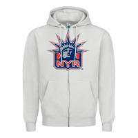 Dove Grey ranger ny Zipper Hoodie - lanVoArt
