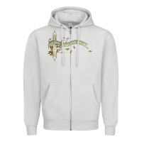 Dove Grey genesis   wind & wuthering Zipper Hoodie - lanVoArt