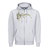 Heather Grey genesis   wind & wuthering Zipper Hoodie - lanVoArt