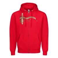 Red genesis   wind & wuthering Zipper Hoodie - lanVoArt