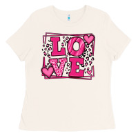 Bone Love leopard frame Ladies Tee - LillyAllenDesigns