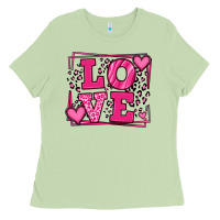 Matcha Love leopard frame Ladies Tee - LillyAllenDesigns