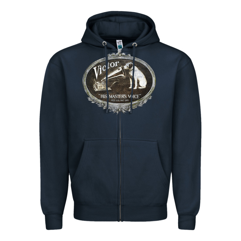 His Master's Voice Zipper Hoodie by lanVoArt | Teevron