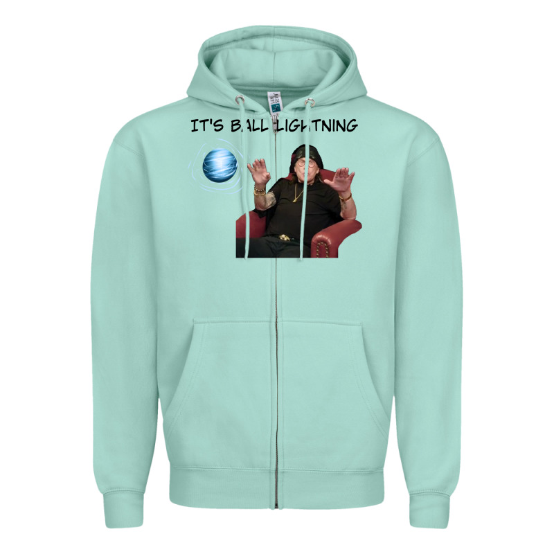 Ball Lightning; Osbournes Want To Believe Zipper Hoodie by lanVoArt | Teevron