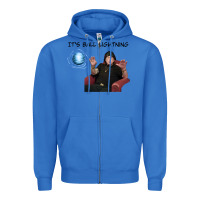 True Royal ball lightning; osbournes want to believe Zipper Hoodie - lanVoArt
