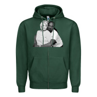 Sports Green snoop and martha Zipper Hoodie - lanVoArt