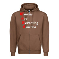 Chestnut morons are governing america anti trump political t shirt Zipper Hoodie - lanVoArt