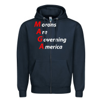 Navy morons are governing america anti trump political t shirt Zipper Hoodie - lanVoArt