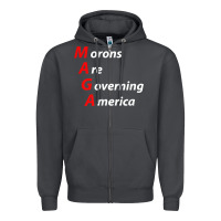 Smoke morons are governing america anti trump political t shirt Zipper Hoodie - lanVoArt