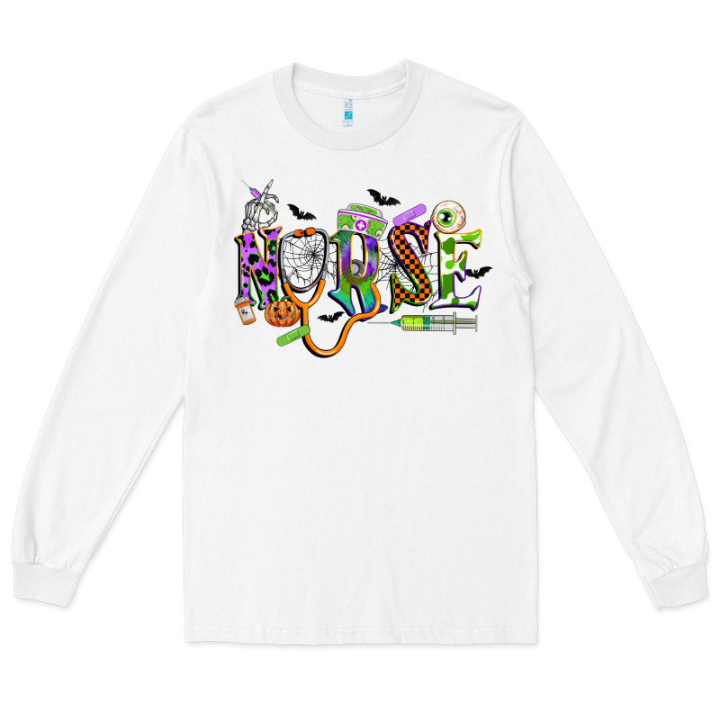 Halloween Nurse Long Sleeve Tee by CowGirlArtShop | Teevron