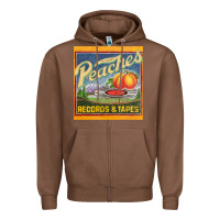 Chestnut peaches records and tapes Zipper Hoodie - lanVoArt