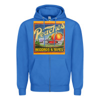 True Royal peaches records and tapes Zipper Hoodie - lanVoArt