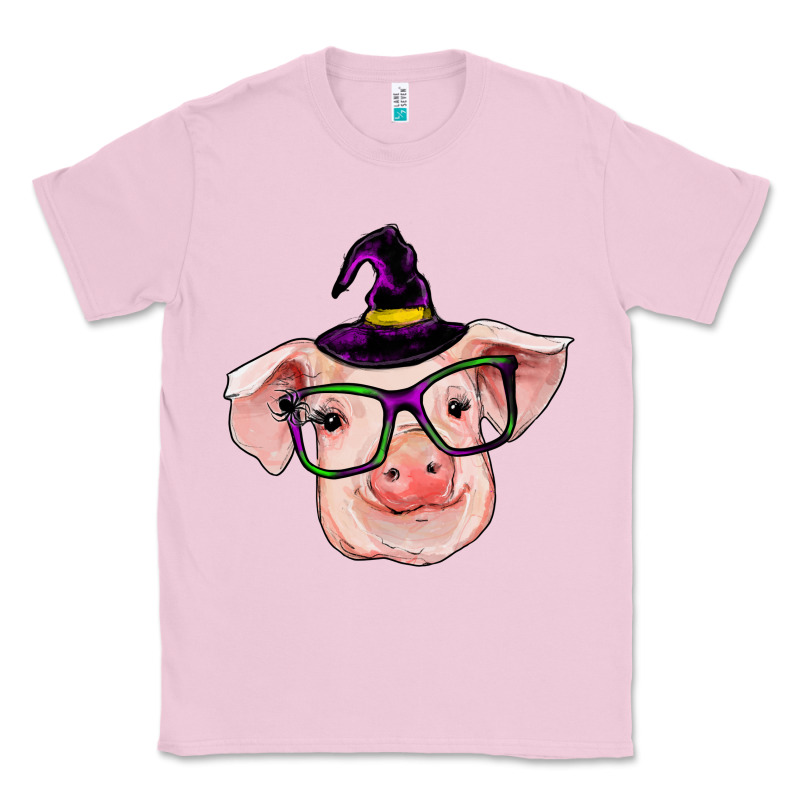 Pig With Halloween Classic Tee by RanaPortraitStore | Teevron