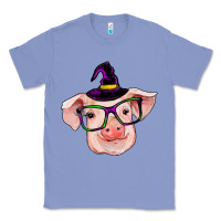 Colony Blue pig with halloween Classic Tee - RanaPortraitStore