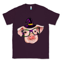 Plum pig with halloween Classic Tee - RanaPortraitStore