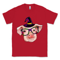 Red pig with halloween Classic Tee - RanaPortraitStore