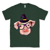 Sports Green pig with halloween Classic Tee - RanaPortraitStore