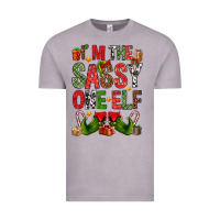 I'm The Sassy On The Elf Vintage Tee | Teevron