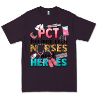 Plum pct because nurses need heroes Premium Tee - LillyAllenDesigns