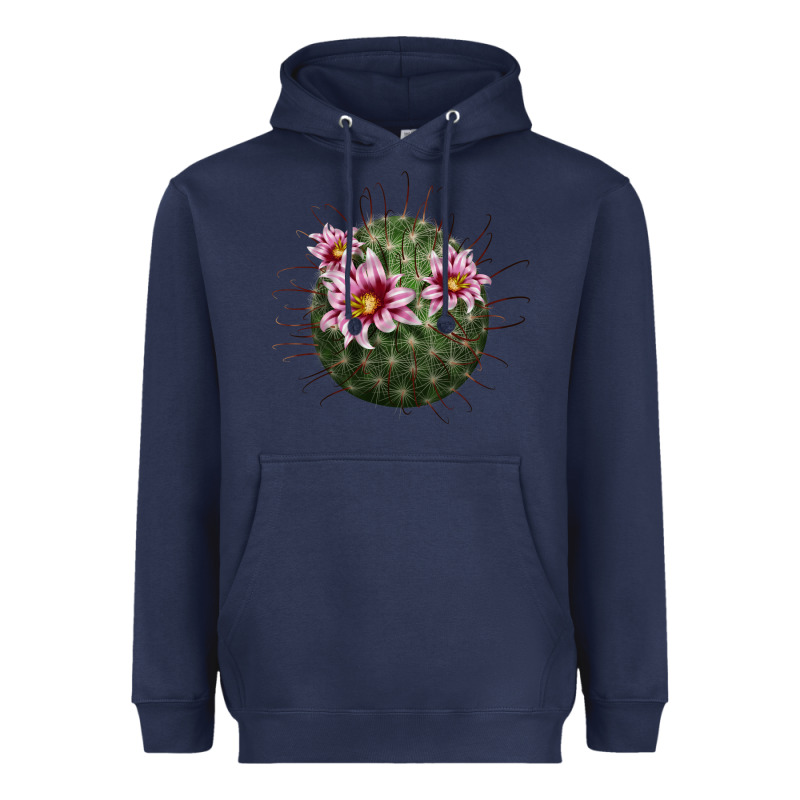 Arizona Fishhook Cactus Heavyweight Hoodie by LillyAllenDesigns | Teevron