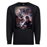 Black unsaid emily julie and the phantoms poster gift (1) Premium Sweatshirt - lanVoArt