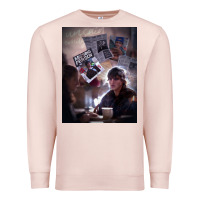 Pale Pink unsaid emily julie and the phantoms poster gift (1) Premium Sweatshirt - lanVoArt