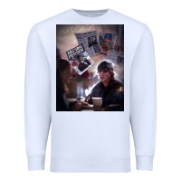 White unsaid emily julie and the phantoms poster gift (1) Premium Sweatshirt - lanVoArt