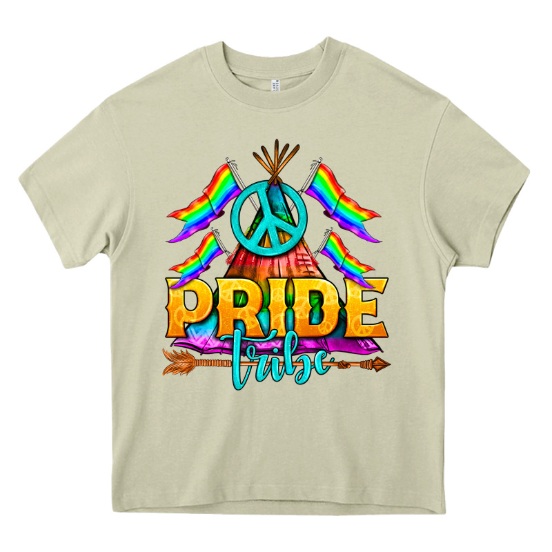 Lgbtq+ Pride Tribe Heavy Core Tee by BundleAndBundleShop | Teevron