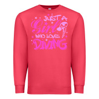 Cardinal funny springboard diving quote diver gift for love girl Premium Sweatshirt - lanVoArt
