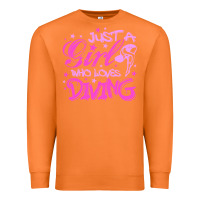 Carrot funny springboard diving quote diver gift for love girl Premium Sweatshirt - lanVoArt