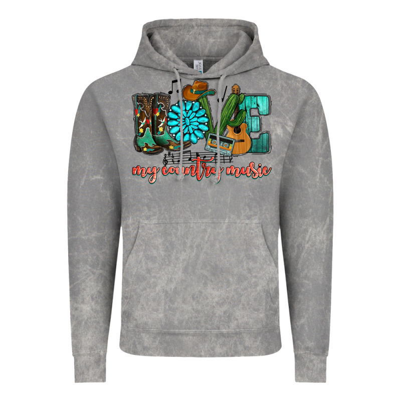 Western Love My Country Music Vintage Hoodie by HowdyJamesFarm | Teevron