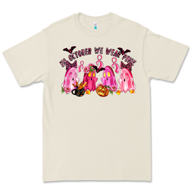 In October We Wear Pink Premium Tee by LillyAllenDesigns | Teevron
