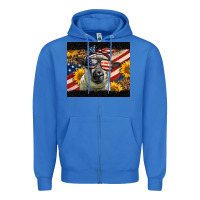 True Royal Western 4th Of July Sheep Zipper Hoodie - LillyAllenDesigns