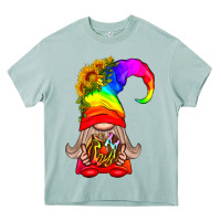 Arona LGBTQ+ Pride Gnome With Donut Heavy Core Tee - BundleAndBundleShop