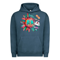 Pigment Midnight Navy western registered nurse  medical instruments Urban Hoodie - BarkalooDesign