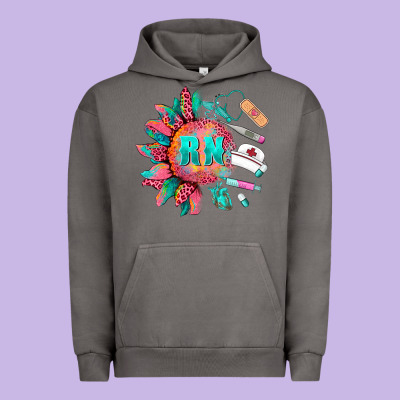 Western Registered Nurse  Medical Instruments Urban Hoodie Designed By Barkaloodesign