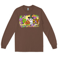 Chestnut its spooky season Long Sleeve Tee - CowGirlArtShop