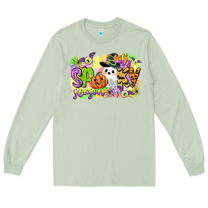 Its Spooky Season Long Sleeve Tee by CowGirlArtShop | Teevron