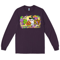 Plum its spooky season Long Sleeve Tee - CowGirlArtShop