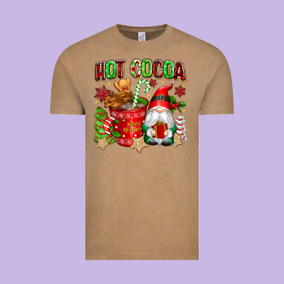Hot Cocoa Vintage Tee Designed By Texasbilliewilder