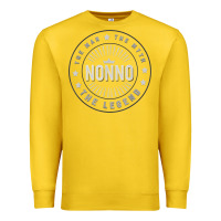 Lemon Graphic 365 Nonno The Legend Grandpa Men Funny Gift Premium Sweatshirt - lanVoArt