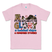 Bubblegum Pink it's the guts and it's the glory a hundred stories Classic Tee - RanaPortraitStore