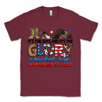 Burgundy it's the guts and it's the glory a hundred stories Classic Tee - RanaPortraitStore