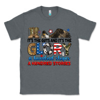 Charcoal Heather it's the guts and it's the glory a hundred stories Classic Tee - RanaPortraitStore