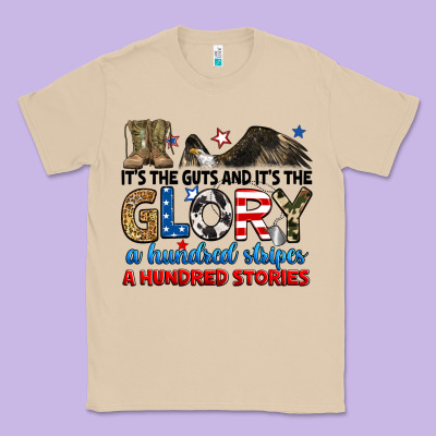 It's The Guts And It's The Glory A Hundred Stories Classic Tee Designed By Ranaportraitstore