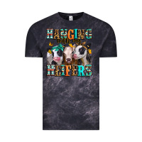 Cloud Black hanging with my heifers Vintage Tee - Jasminsmagicworld